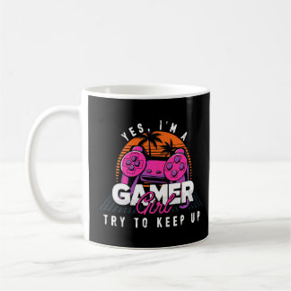 Mug Je Suis Un Joueur Fille Mignonne Joueur Joystick C