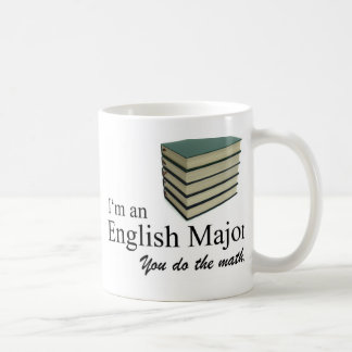 Mug Je suis un major anglais, vous faites les maths.