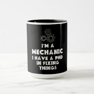 Mug Je Suis Un Mécanicien Et Un Amusant