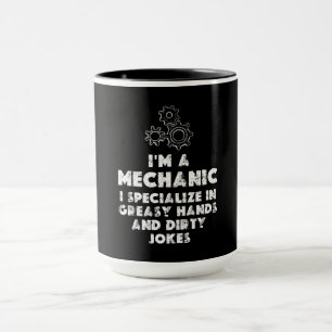 Mug Je Suis Un Mécanicien Et Un Amusant
