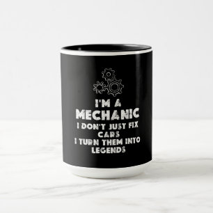 Mug Je Suis Un Mécanicien Et Un Amusant