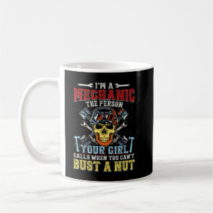 Mug Je suis un mécanicien, la personne que ta copine a