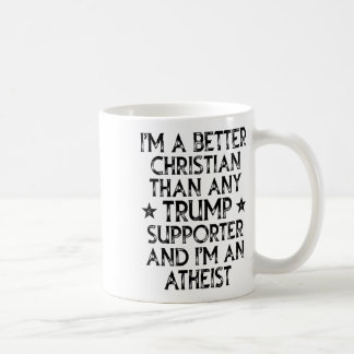 Mug Je suis un meilleur chrétien que n'importe quel pa