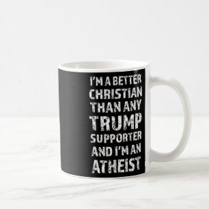 Mug Je suis un meilleur chrétien que n'importe quel pa