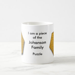 Mug - Je suis un morceau du puzzle de la famille _
