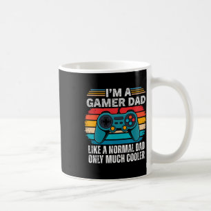 Mug Je suis un papa gamer comme un papa normal mais en