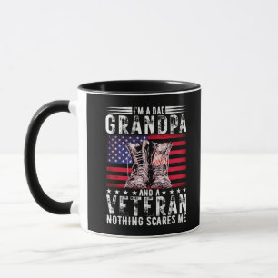 Mug Je suis un papa grand-père vétéran amusant père re