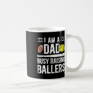 Mug Je suis un papa occupé à élever des enfants Douce