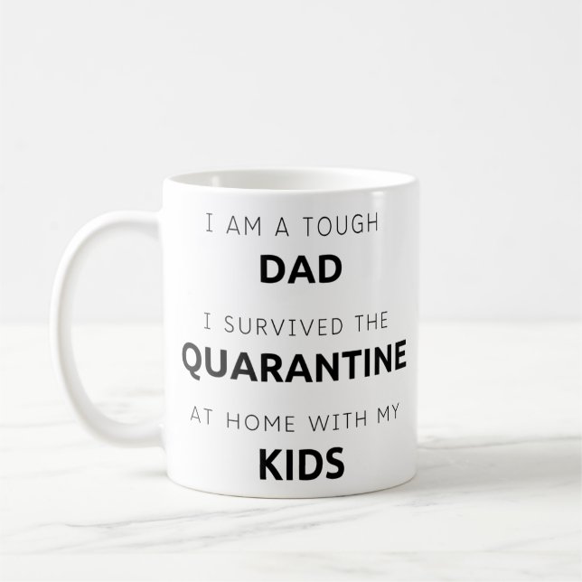 Mug Je suis un père dur. Fête des pères (Gauche)