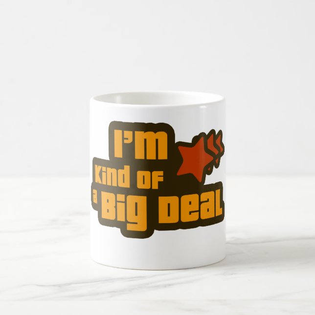 Mug Je suis un peu une affaire (Centre)