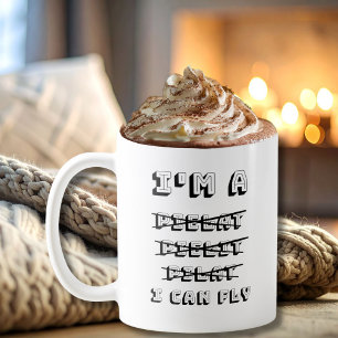 Mug Je Suis Un Pielat Pielit Pilat Je Peux Voler Pilot