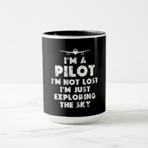 Mug Je suis un pilote amusant