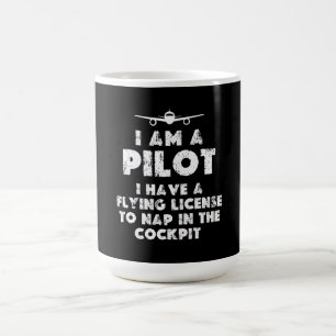 Mug Je suis un pilote amusant