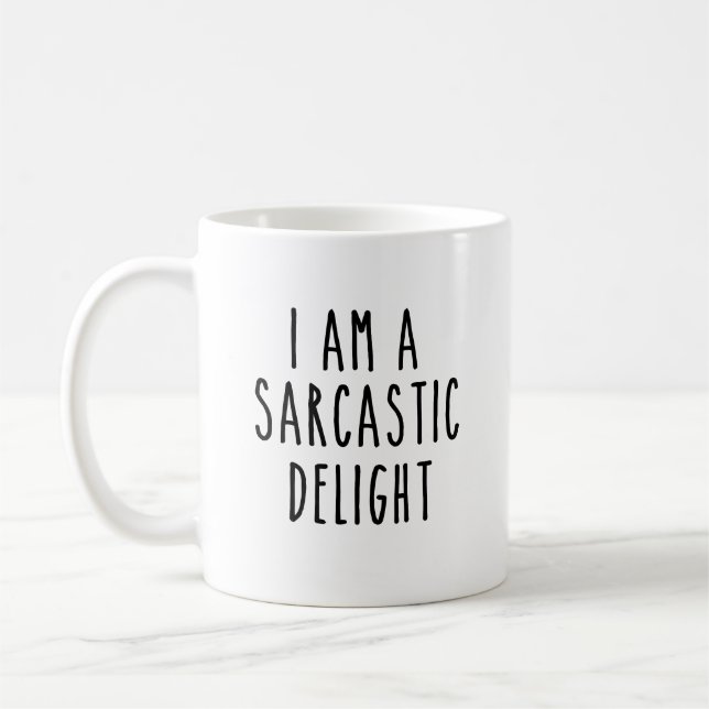 Mug Je Suis Un Plaisir Sarcastique (Gauche)