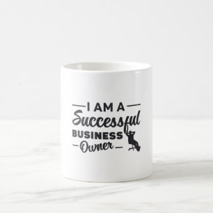 Mug Je Suis Un Propriétaire D'Entreprise Réussi Boss P