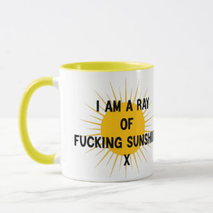 Mug Je suis un Ray of F*cking Sunshine X Funny Sarcast