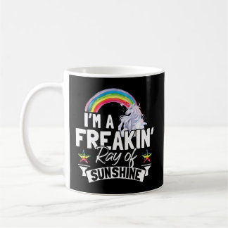 Mug Je Suis Un Rayon Flambant De Sunshine Rainbow Unic