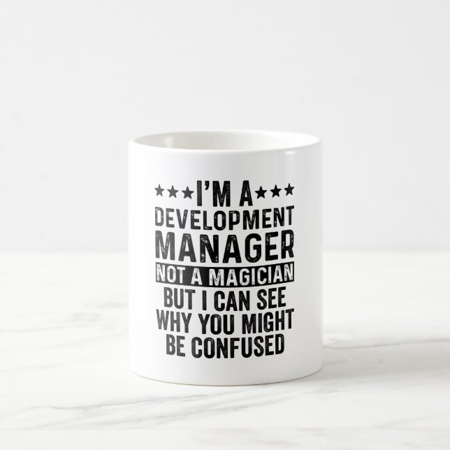 Mug Je suis un responsable du développement pas un mag (Centre)