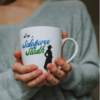 Mug Je suis un Salesforce Sleuth