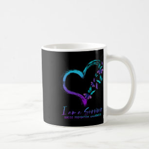 Mug Je suis un survivant de la prévention du suicide