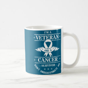 Mug Je suis un survivant du cancer chevronné, ne me so