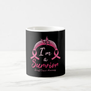 Mug Je suis un survivant guerrier Sensibilisation au c