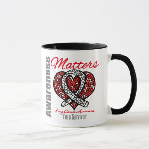 Mug Je suis un survivant - sujets de conscience de