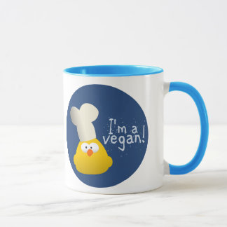 Mug je suis un végétalien