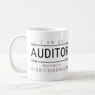 Mug Je suis un vérificateur comptable amusant
