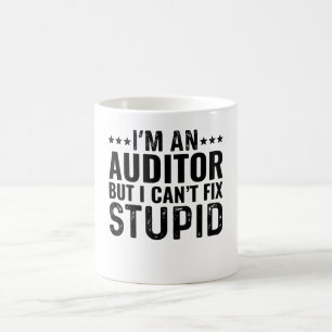 Mug Je suis un vérificateur, mais je ne peux pas répar