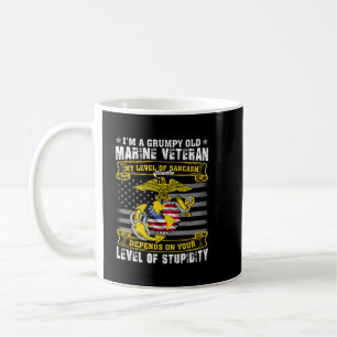 Mug Je Suis Un Vieux Vétérinaire De La Marine Grave Mo