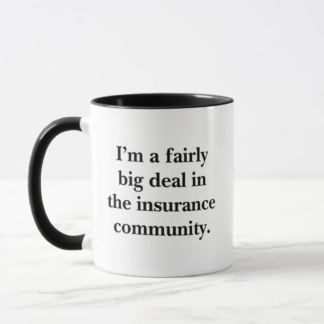 Mug Je suis une assez grosse pointure dans la communau (Gauche)