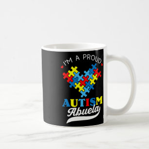 Mug Je suis une fière Abuela de sensibilisation à l'au