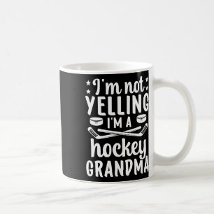 Mug Je suis une grand-mère de hockey d'un joueur de ho