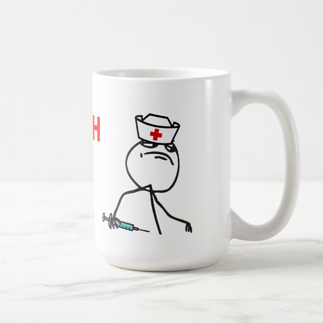 Mug Je suis une infirmière (Droite)