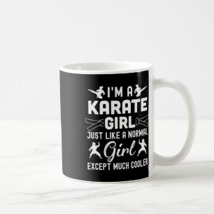 Mug Je suis une Karate Girls Design Art pour les femme