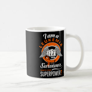Mug Je suis une leucémie survivant de la leucémie Leuc