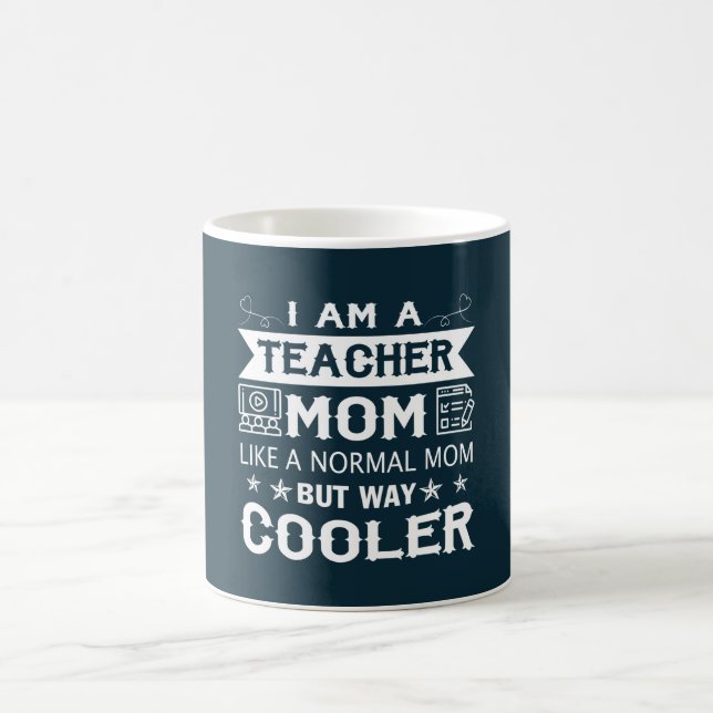 Mug Je suis une maman de professeur (Centre)