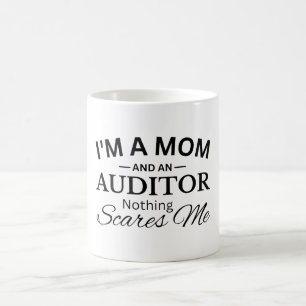 Mug Je suis une maman et un vérificateur Rien ne me fa