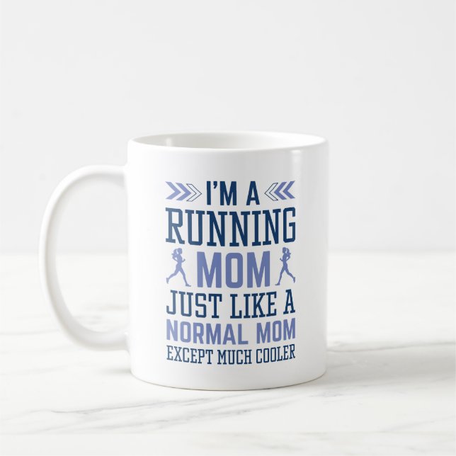 Mug Je suis une maman qui court (Gauche)