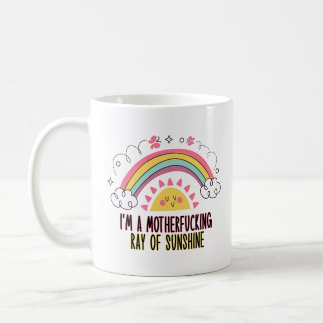 Mug Je suis une Mère * Rayon de Sunshine Ensemble de s (Gauche)