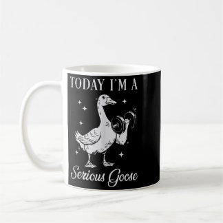 Mug Je suis une oie sérieuse qui soulève des poids Gym