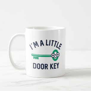 Mug Je suis une petite clé de porte