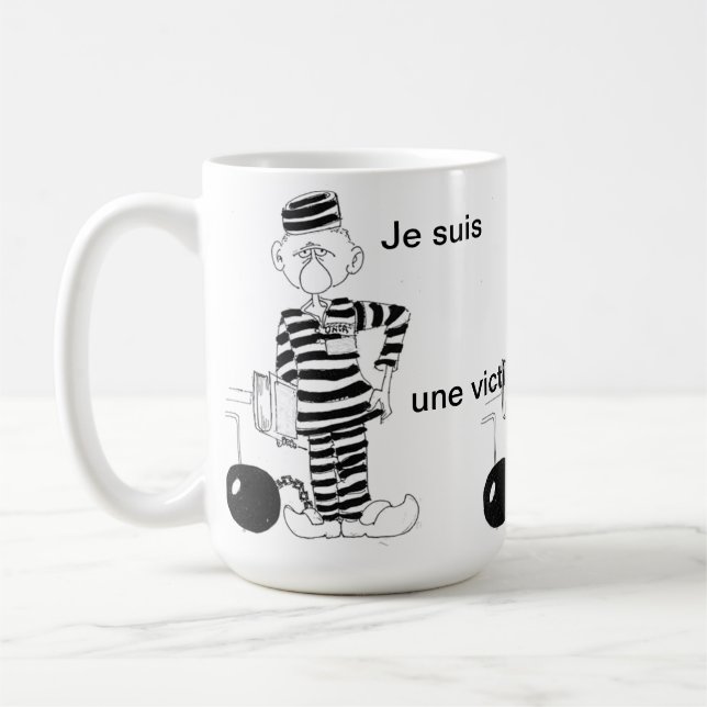 Mug Je suis une victime innocente - (Gauche)