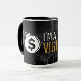 Mug Je suis une vigilante cannette à café