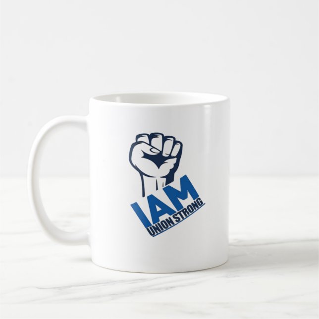 Mug Je suis Union Strong - Fête du Travail (Gauche)