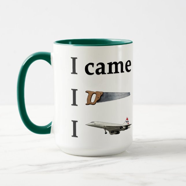 Mug Je suis venu, j'ai vu, j'... (Gauche)