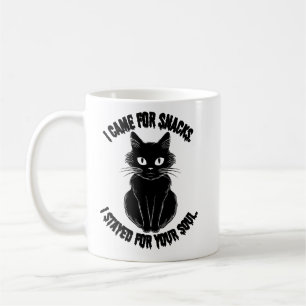 Mug Je suis venu pour des collations, rester pour votr