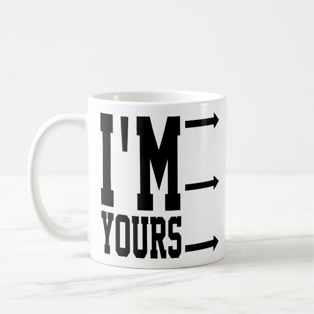 Mug Je suis votre romantique Jason Mraz Lyric Love Mus (Gauche)