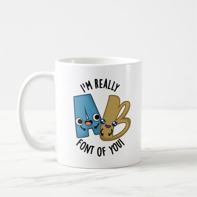 Mug Je suis vraiment la police de vous amusant jeu de  (Gauche)